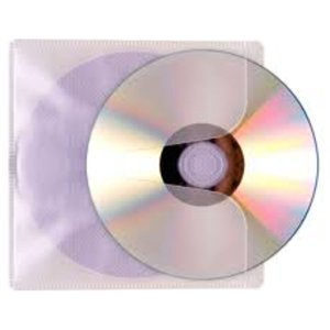 Neo Double Plastic CD/DVD Wallet/Sleeves 50 pack